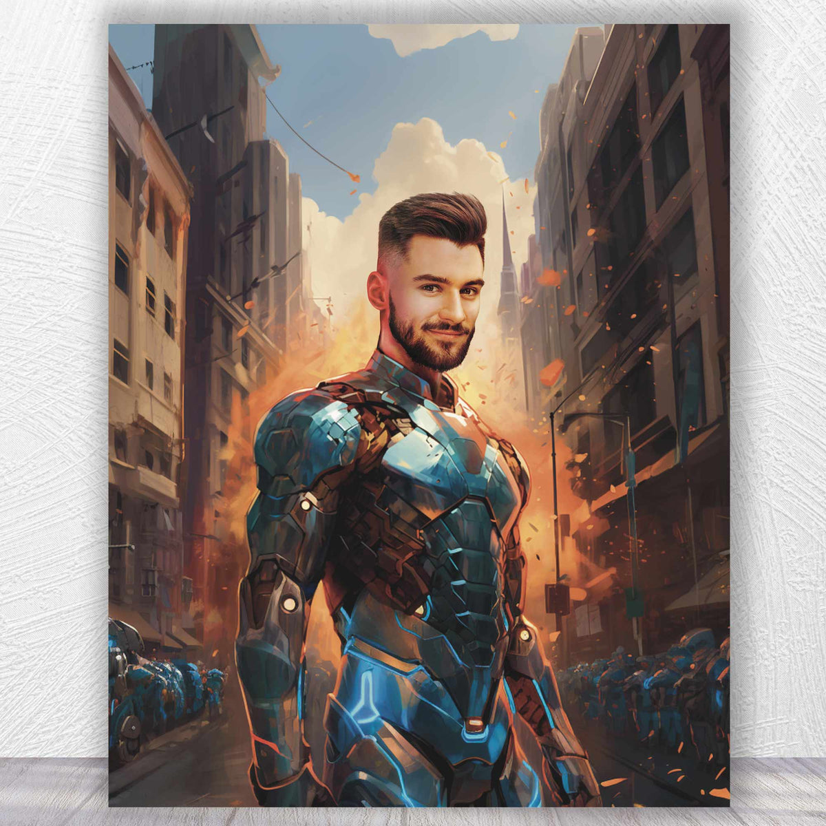 Outlet Custom Portrait Super Hero Portrait with a Movie Scene Movie Background For Digital Use and Personal Print Game of Thrones