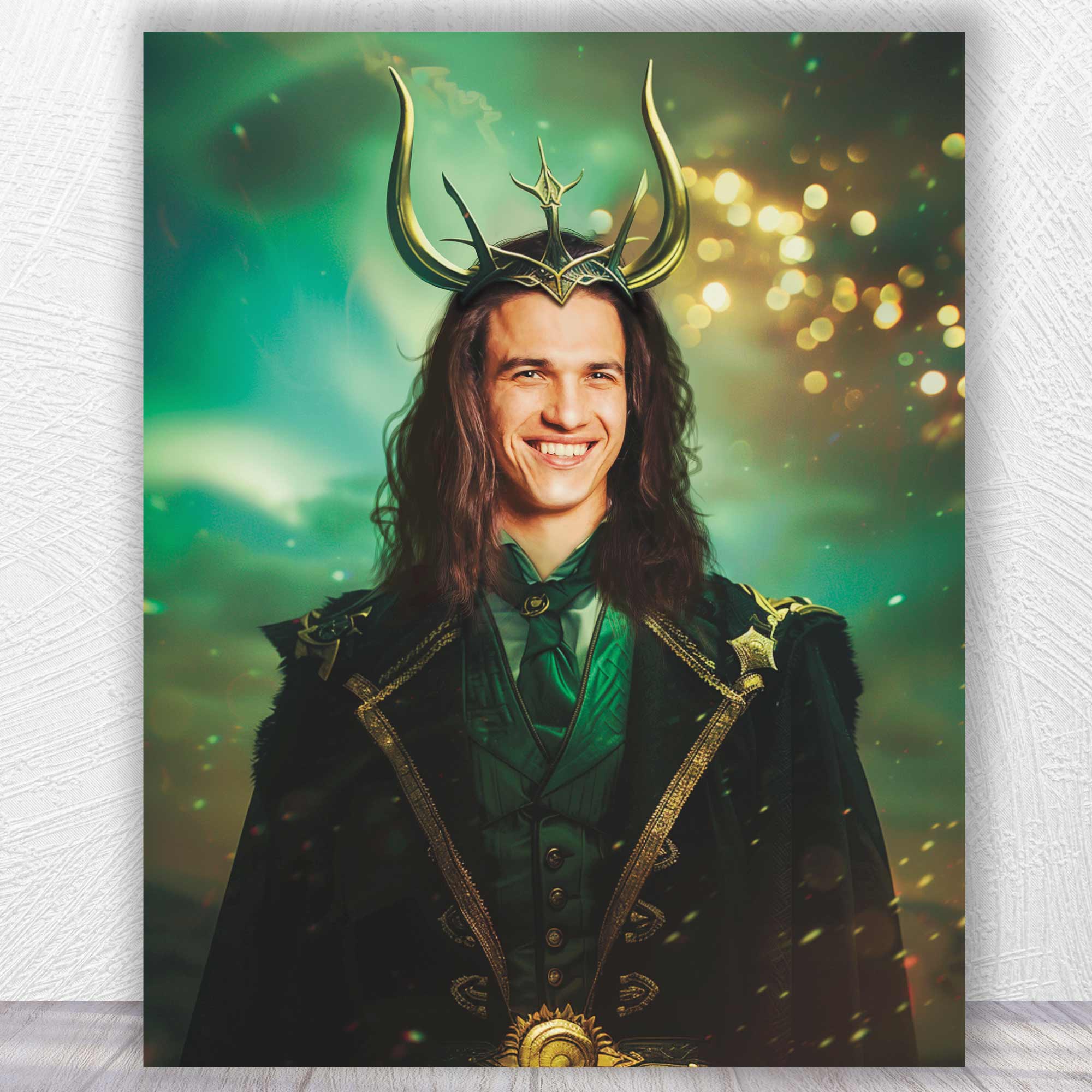 Master of Mischief | Custom Canvas - Superhero Male for royal by Poshtraits