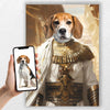 The Pharaoh's Pet | Custom Canvas - Royal Dog for royal by Poshtraits