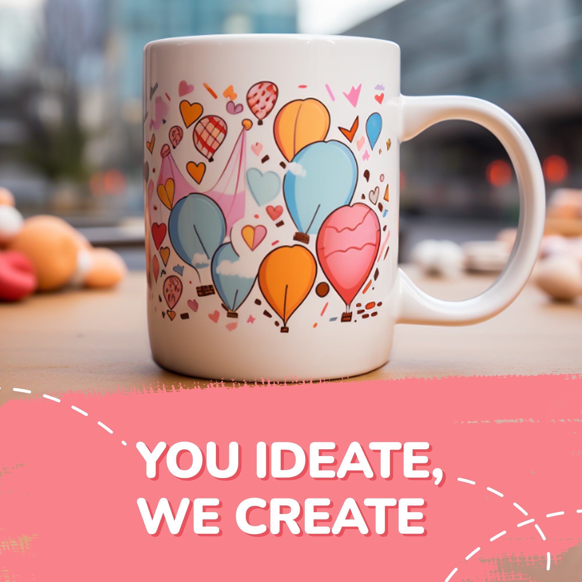 Custom Ceramic Mug | Upsells for by Poshtraits Shop