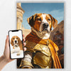 The Roman Dog | Custom Canvas - Royal Dog for royal by Poshtraits