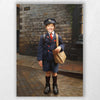 The Junior Postman | Custom Canvas - Child for kids by Poshtraits