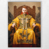 custom king portrait chinese