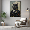 Feline Commander | Custom Canvas - Royal Cat for royal by Poshtraits