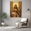 Load image into Gallery viewer, custom queen portrait egyptian on the wall image 