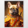 custom royal pet portrait chinese dog