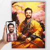 custom samurai portraits transformation image