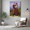 Load image into Gallery viewer, The Highland Couple | Custom Canvas - Royal Couple for royal by Poshtraits