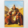 King of the Khans | Custom Canvas - Royal Male for royal by Poshtraits