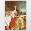 The Queen Regent | Custom Canvas - Royal Female for royal by Poshtraits