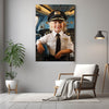 Load image into Gallery viewer, The Girl Pilot | Custom Canvas - Child for kids by Poshtraits