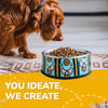 a pet bowl which you ideate and I create it for you, perfect for all pets.