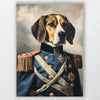 Dog Commander | Custom Canvas - Royal Dog for royal by Poshtraits