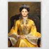The Dragon Empress | Custom Canvas - Royal Female for royal by Poshtraits