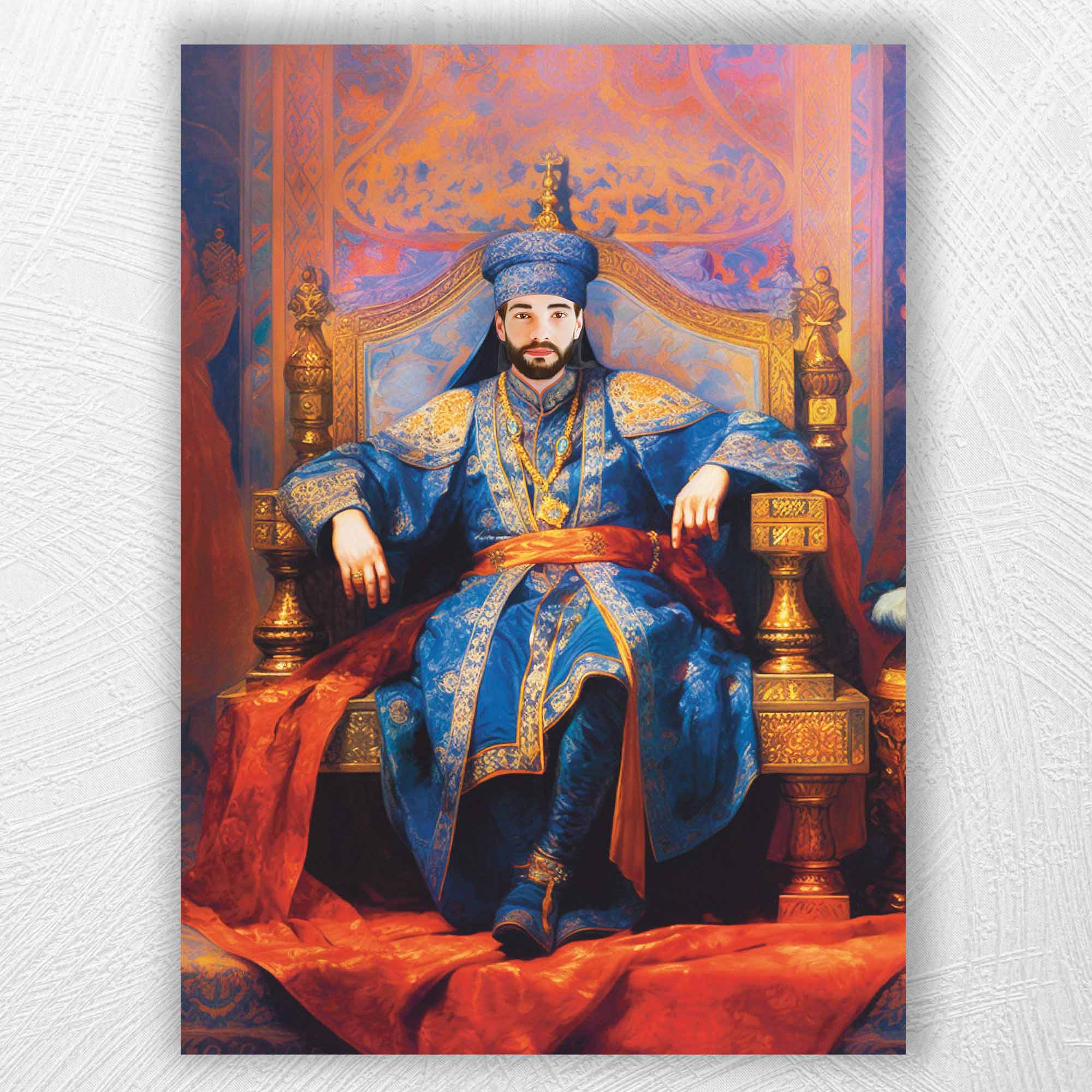 The Sultan | Custom Canvas - Royal Male for royal by Poshtraits