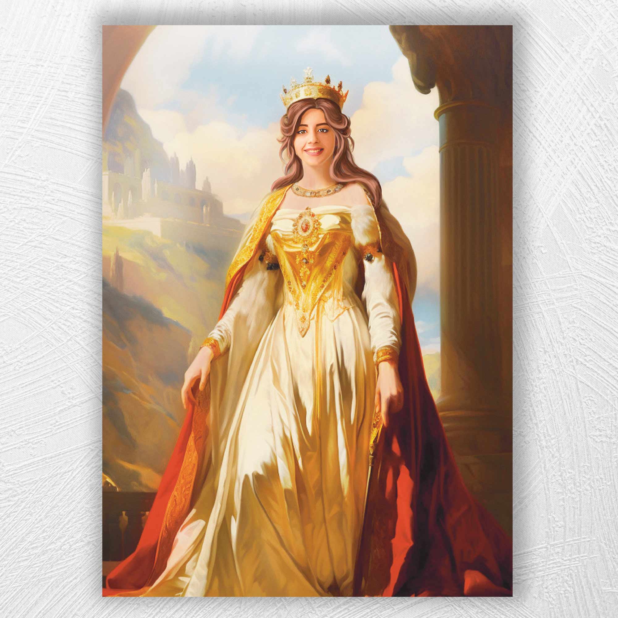 The Victorian Lady | Custom Canvas - Royal Female for royal by Poshtraits