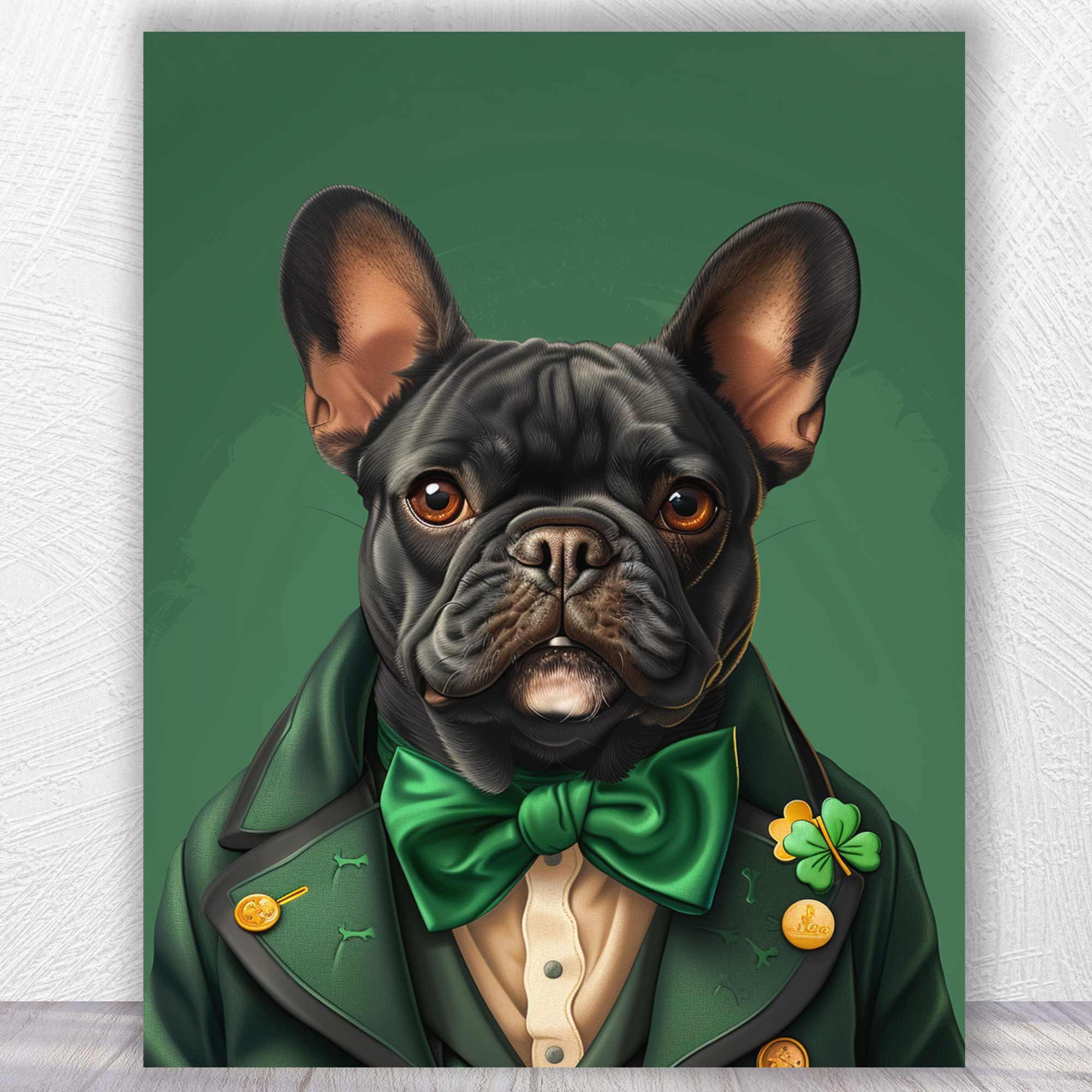 Irish Paws | Custom Canvas - Royal Dog for royal by Poshtraits