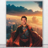 The Kryptonian Crusader | Custom Canvas - Superhero Male for royal by Poshtraits