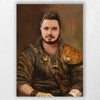 The Norse King | Custom Canvas - Royal Male for royal by Poshtraits